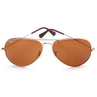 雷朋(Ray-Ban)RB3025 001/33 58mm 金属镜架茶色太阳镜