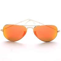 雷朋(Ray-Ban)RB3025 112/69 58mm 金属镜架桔色镜面太阳镜