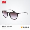 雷朋Ray-Ban正品太阳镜 渐变猫眼黑色框墨镜RB4171 Erika 622/8G 54