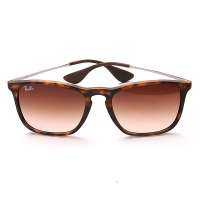 雷朋（Ray-Ban）RB4187 856/13 54mm 玳瑁色注塑镜架茶色渐变太阳镜