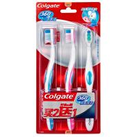 [苏宁易购超市]高露洁-360精细深洁牙刷买2送1-软毛