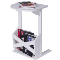 慧乐家经典创意电话几简易角几 沙发伴侣杂志架现代简约时尚边几 11017-1