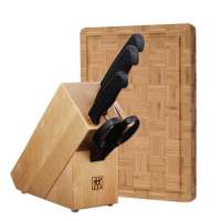 双立人Enjoy刀具5件套+双立人竹制砧板