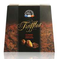 德菲丝(Truffles)松露形代可可脂巧克力ND500T浓情古典型500g