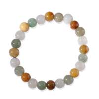 淘翠天然翡翠A货三彩福禄寿手链手链48846