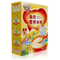 格兰宝婴幼儿鱼肉DHA营养米粉225g