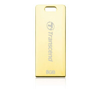 创见优盘时尚精品系列(JFT3G) 8G 奢华金 U盘 USB 2.0
