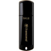 创见优盘经典系列(JF350) 64G 钢琴黑 U盘 USB 2.0