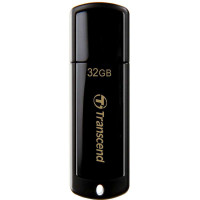 创见优盘经典系列(JF350) 32G 钢琴黑 U盘 USB 2.0
