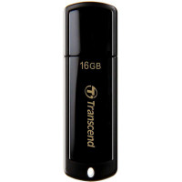 创见优盘经典系列(JF350) 16G 钢琴黑 U盘 USB 2.0