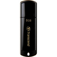 创见优盘经典系列(JF350) 8G 钢琴黑 U盘 USB 2.0