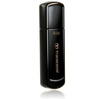 创见优盘经典系列(JF350) 4G 钢琴黑 U盘 USB 2.0