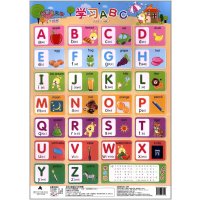 跳跳兔认知立体挂图:学习ABC