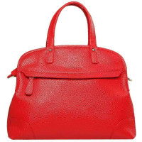 皮仕伦尔Pareshass 韩版手提斜挎单肩真皮女包P6026003-02红色