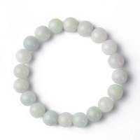 米邦 天然A货翡翠圆珠手链 9mm 附证书