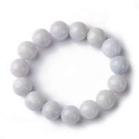 米邦 天然A货翡翠圆珠手链 13mm 款01附证书