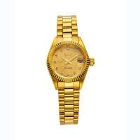 爱其华OGIVAL经典系列 蠔式石英女表(金)/26mm3932LK