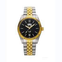 爱其华OGIVAL夜鹰系列 邃光氚气间金机械表 (银色间金黑面)3032ATGSK黑