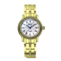 爱其华OGIVAL宝环系列 传奇机械腕表 罗马面(金色白面)357AMK白