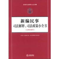 新编司法解释小全书:新编民事司法解释、司法政策小全书(含典型案例)