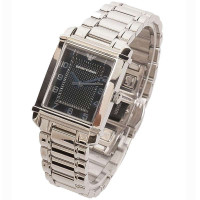 阿玛尼 ARMANI 商务系列精简钢带石英女士腕表AR0494