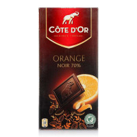 克特多 金象COTE DOR桔味黑巧克力100g(比利时)