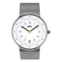 德国 Braun博朗 Classic经典系列 石英男表 BN0082WHSLMHG