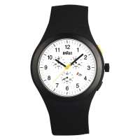 德国 Braun博朗 Sports运动系列 石英男表 BN0115WHBKBKG