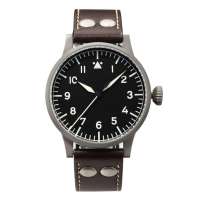 德国 LACO朗坤 飞行员系列 石英男表 861744