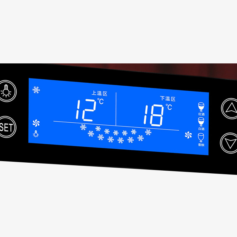 美晶恒温酒柜W380A(花梨红)