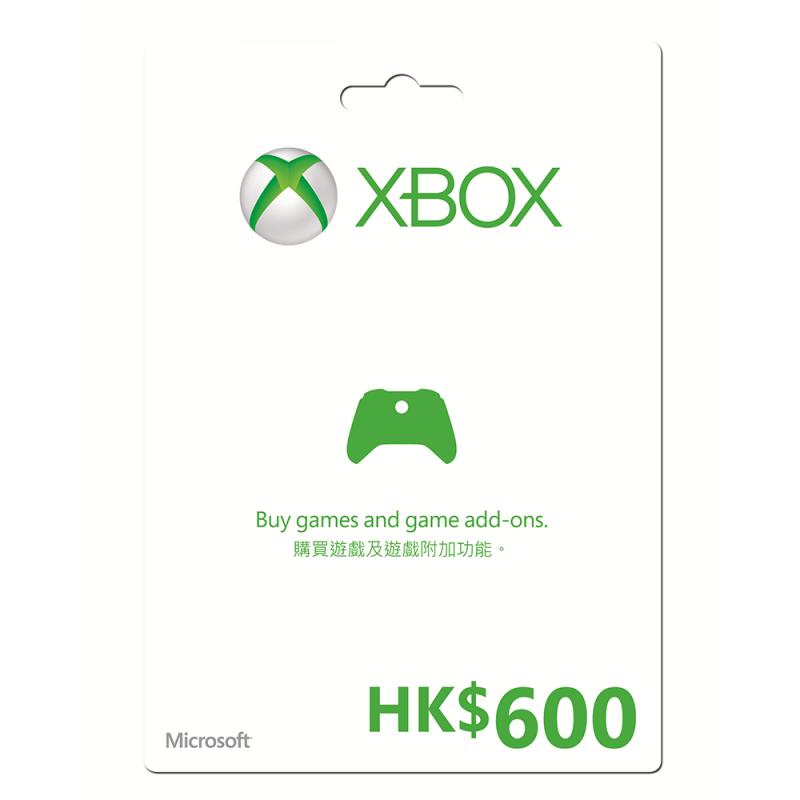 Xbox 禮品卡 HKD 600 MEDIALESS (K4W-00783)