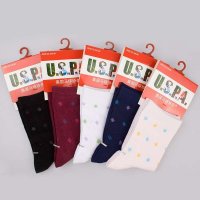 U.S.POLO ASSN.美国马球协会女运动袜（5双）PL-8098-5