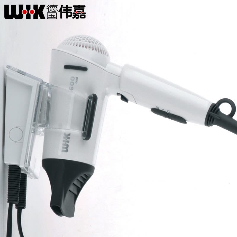 德国伟嘉(WIK)壁挂电吹风机电吹风吹风机冷热双用家用浴室酒店嵌入式干发干肤器5516FC.STA2/1600W图片