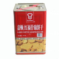 嘉顿红福什锦饼干2kg