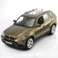 双鹰 正版宝马X5仿真遥控车模型玩具1:18香槟金色 E602-001