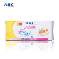 ABC亲柔立围超级薄棉柔表层优惠装卫生巾日用15片+夜用5片