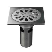 樱奥304不锈钢地漏Y407E