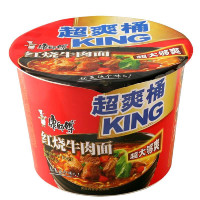 康师傅红烧牛肉超爽桶143g