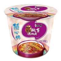 康师傅 酸菜牛肉MINI随心桶 64g