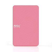 朗科移动硬盘青春版 E620-500G USB3.0 移动硬盘 粉红色