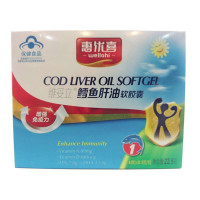 惠优喜鳕鱼肝油软胶囊22.5g(45粒×0.5g/粒)
