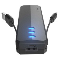 爱沃可(iWALK)吉祥棒UBS2600移动电源2600毫安黑色
