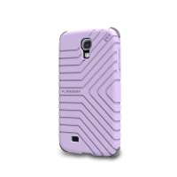 普格尔三星S4缓冲耳软保护壳紫色