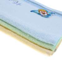 婴秀  婴幼新型竹纤维缎档童巾YX-ZXW-001 粉色  50*30