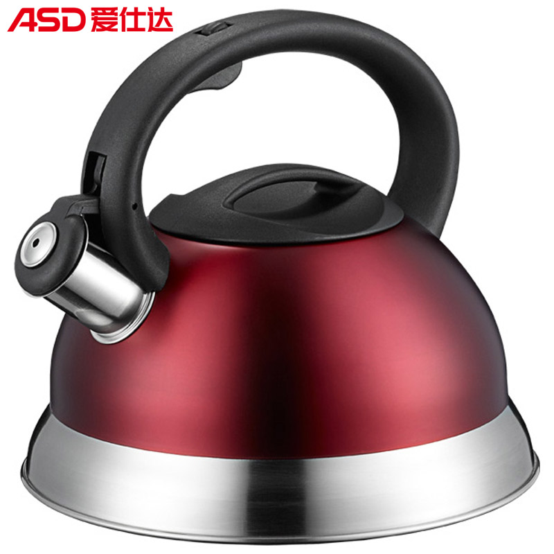 爱仕达（ASD) 4L靓彩不锈钢水壶Q1504电磁炉通用 Q1504