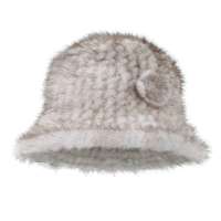 kenmont凯蒙特皮草帽子 冬季女士帽子 秋冬小礼帽 水貂帽子KM-1352-02