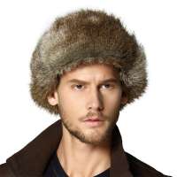 男士仿兔毛雷锋帽冬天帽子双层加厚冬帽护耳帽韩版潮皮草帽KM-1385-21