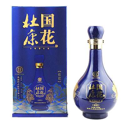 国花杜康蓝瓷50度 500ml