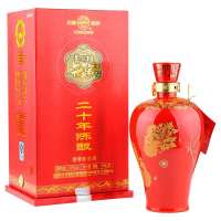汾酒集团20年陈酿(中国红)53度 475ml