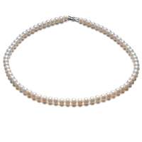 盈满堂 天然淡水珍珠项链-淡雅如菊YMTA00134